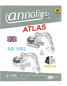 Preview: ATLAS Bagger Typ AB 1602 & Deutz Motor F4-6L 912 Bild- Bedienungsanleitung & Bild- Ersatzteilliste & Explosionszeichnungen in Englisch - annoligno 706
